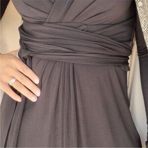 Cabi dishy dress size small 4262 faux wrap jersey